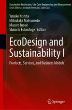 EcoDesign and Sustainability I: Products, Services, and Business Models