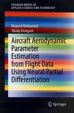 Aircraft Aerodynamic Parameter Estimation from Flight Data Using Neural Partial Differentiation