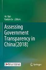 Assessing Government Transparency in China(2018)