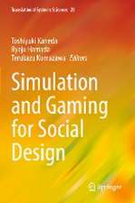 Simulation and Gaming for Social Design