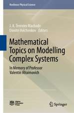 Mathematical Topics on Modelling Complex Systems: In Memory of Professor Valentin Afraimovich