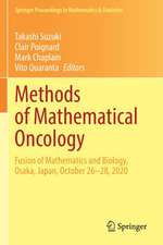 Methods of Mathematical Oncology: Fusion of Mathematics and Biology, Osaka, Japan, October 26–28, 2020