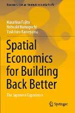 Spatial Economics for Building Back Better: The Japanese Experience