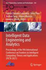 Intelligent Data Engineering and Analytics: Proceedings of the 9th International Conference on Frontiers in Intelligent Computing: Theory and Applications (FICTA 2021)