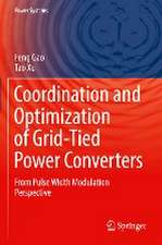 Coordination and Optimization of Grid-Tied Power Converters