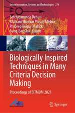 Biologically Inspired Techniques in Many Criteria Decision Making: Proceedings of BITMDM 2021