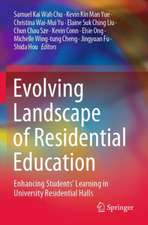 Evolving Landscape of Residential Education