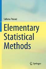 Elementary Statistical Methods