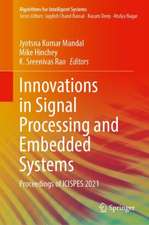 Innovations in Signal Processing and Embedded Systems: Proceedings of ICISPES 2021