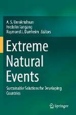 Extreme Natural Events: Sustainable Solutions for Developing Countries