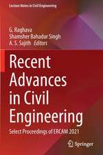 Recent Advances in Civil Engineering