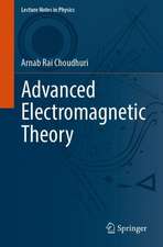 Advanced Electromagnetic Theory