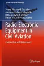 Radio-Electronic Equipment in Civil Aviation: Construction and Maintenance