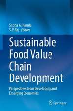 Sustainable Food Value Chain Development: Perspectives from Developing and Emerging Economies