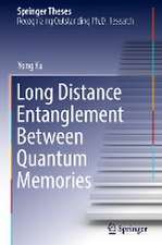 Long Distance Entanglement Between Quantum Memories