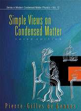 Simple Views on Condensed Matter (3rd Edition)