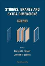 Strings, Branes and Extra Dimensions (Tasi 2001)