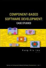 Component-Based Software Development: Case Studies