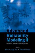 Advanced Reliability Modeling II