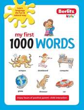 Berlitz Language: My First 1000 Words English