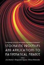 STOCHASTIC PROCESSES & APPLN TO MATH'L..