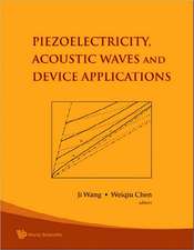 Piezoelectricity, Acoustic Waves, and Device Applications