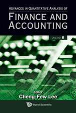 Advances in Quantitative Analysis of Finance and Accounting, Volume 6