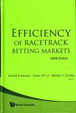 Efficiency of Racetrack Betting Markets