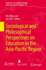 Sociological and Philosophical Perspectives on Education in the Asia-Pacific Region