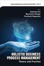 HOLISTIC BUSINESS PROCESS MANAGEMENT