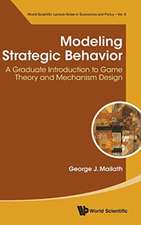 MODELING STRATEGIC BEHAVIOR