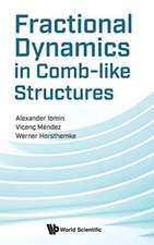 FRACTIONAL DYNAMICS IN COMB-LIKE STRUCTURES