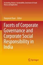 Facets of Corporate Governance and Corporate Social Responsibility in India