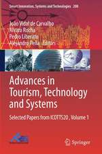 Advances in Tourism, Technology and Systems