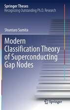 Modern Classification Theory of Superconducting Gap Nodes