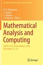 Mathematical Analysis and Computing: ICMAC 2019, Kalavakkam, India, December 23–24