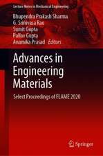Advances in Engineering Materials: Select Proceedings of FLAME 2020