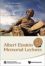 Albert Einstein Memorial Lectures