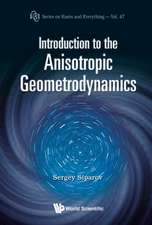 Introduction to the Anisotropic Geometrodynamics