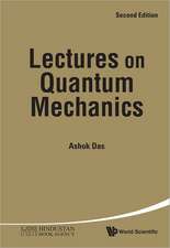 Lectures on Quantum Mechanics