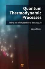 Quantum Thermodynamic Processes: Energy and Information Flow at the Nanoscale