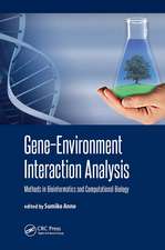 Gene-Environment Interaction Analysis: Methods in Bioinformatics and Computational Biology