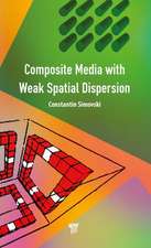 Composite Media with Weak Spatial Dispersion