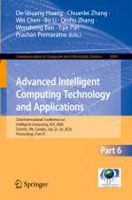 Advanced Intelligent Computing Technology and Applications