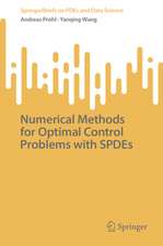 Numerical Methods for Optimal Control Problems with SPDEs