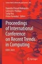 Proceedings of International Conference on Recent Trends in Computing