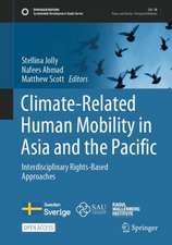 Climate-Related Human Mobility in Asia and the Pacific