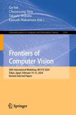 Frontiers of Computer Vision