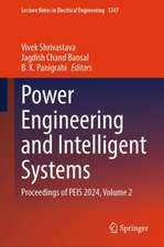 Power Engineering and Intelligent Systems