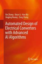 Automated Design of Electrical Converters with Advanced AI Algorithms